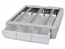 StyleView Supplemental Storage Drawer Triple - Mounting component ( drawer module ) - gray white