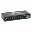 7-Port Rugged Industrial USB 2.0 Hi-Speed Hub w 15KV ESD Immunity Metal Mountable - Hub - 7 x USB 2.0 - DIN rail mountable wall-mountable