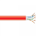 1000FT CAT6A 650MHZ SOLID CABLE UTP CMP RED
