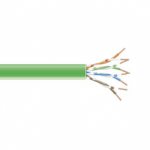 CAT6 550-MHZ STRANDED ETHERNET CABLE - UNSHIELDED (UTP)  CM PVC GREEN 100