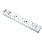 SurgeArrest Essential 6-Outlets Surge Suppressor - 6 x NEMA 5-15R - 1080 J - 120 V AC Input - 120 V AC Output - Network