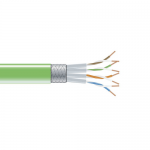 CAT6 250MHZ STRANDED CABLE SC/FTP CMR GREEN