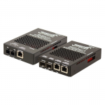 Networks SGFEB1014-130 Transceiver/Media Converter - 1 x Network (RJ-45) - 1 x SC Ports - Single-mode - Gigabit Ethernet - 10/100/1000Base-T 1000Base-LX - Rail-mountable Wall Mountable Desktop