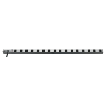 Power Strip 120V 5-15R 16 Outlet 15 feet Cord Vertical Metal 0URM - Power distribution strip - AC 120 V - input: NEMA 5-15 - output connectors: 16 ( NEMA 5-15 ) - 15 ft - Canada United States - white