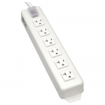 Power Strip 120V 5-15/20R 6 Outlet Metal 15 Cord 5-20P - Power strip - 20 A - AC 120 V - input: NEMA 5-20 - output connectors: 6 (NEMA 5-15/20) - 15 ft - light gray